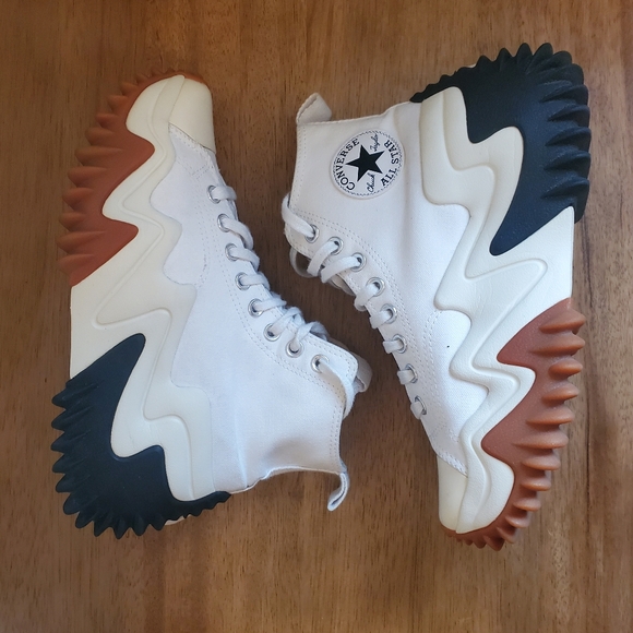 Converse Run Star Motion CX Platform high-tops Womens Size 8.5 - Picture 2 of 10
